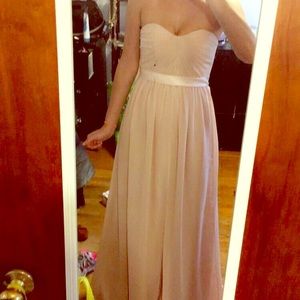 Sorella Vita bridesmaid dress pink